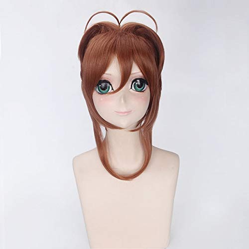 Sakura Card Captor Cosplay Kostüm Frau Top + Rock + Krawatte + Perücke Matrosenanzug Schuluniform Mädchen Kinomoto Sakura Cosplay Kostüm M Perücke Sakura Card Captor Cosplay Kostüm Frau Top + Rock + Krawatte + Perücke Matrosenanzug Schuluniform Mädchen Kinomoto Sakura Cosplay Kostüm M Perücke von SKYXD