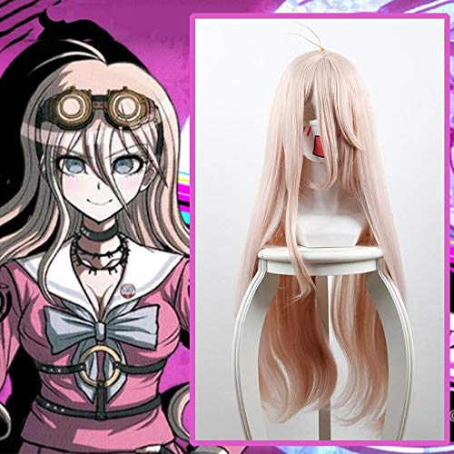 Spiel Danganronpa V3 Killing Harmony Cosplay Perücken Iruma Miu Cosplay Perücke Synthetische Perücke Haare Halloween Party Anime Frauen Perücke von GHK