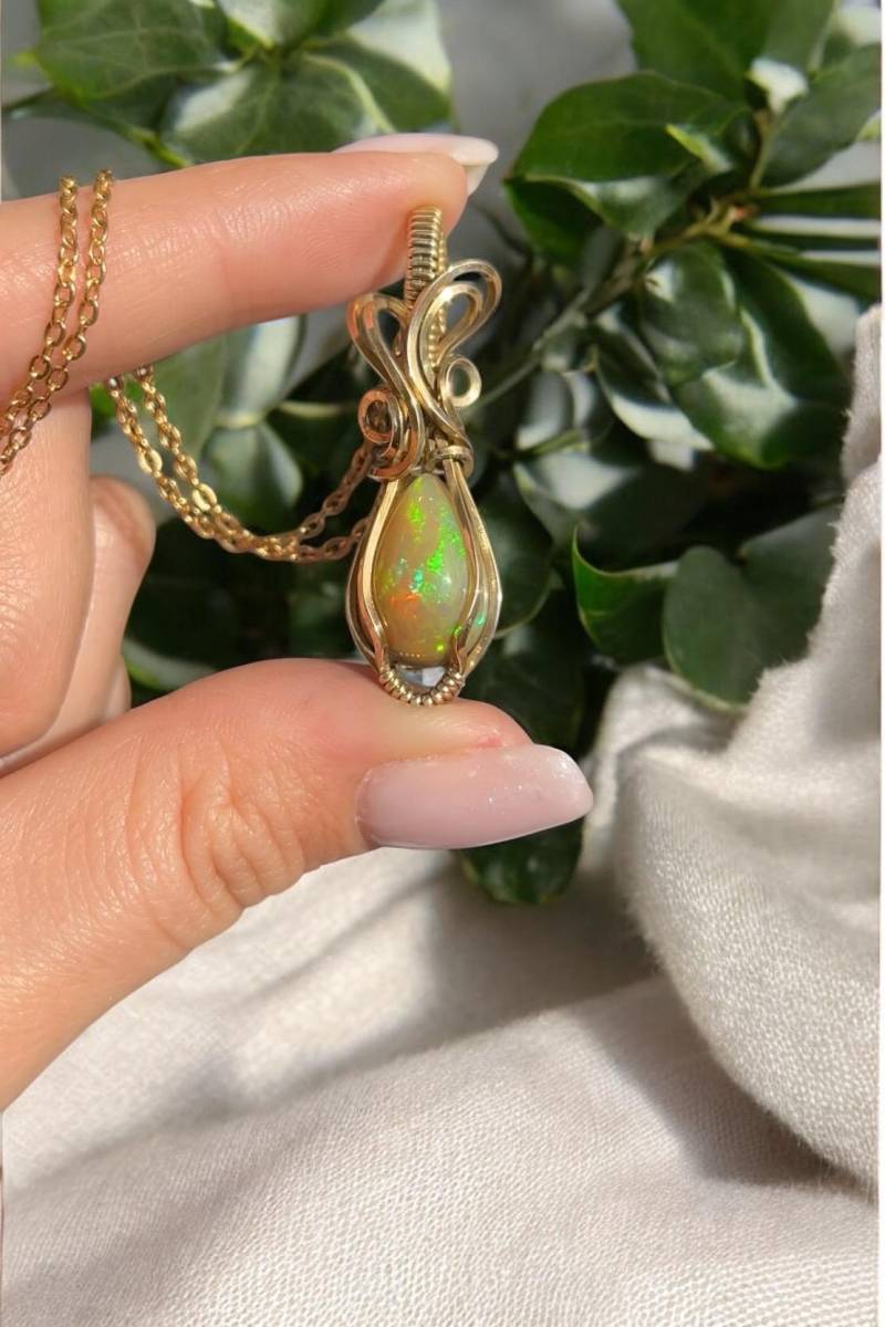 Opal - Kette von SKcreating