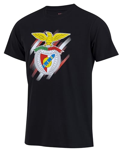 SL Benfica SLB Herren-T-Shirt, offizielle Kollektion Lisabon, Fußball, Schwarz , XXL SL Benfica SLB Herren-T-Shirt, offizielle Kollektion Lisabon, Fußball, Schwarz , XXL von SL Benfica