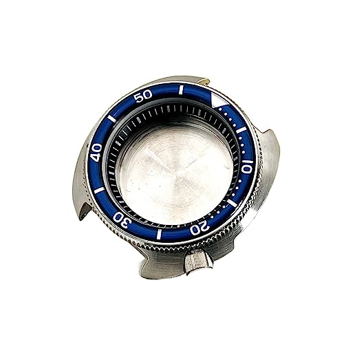 SLAVIK Sea Turtle Abalone Ersatzgehäuse kompatibel mit NH35 NH36 Uhrwerk 6105 6309 Captain Willard Saphirglas Herren NH35 Uhrengehäuse (Color : CS02, Size : Mineral coated glass) von SLAVIK