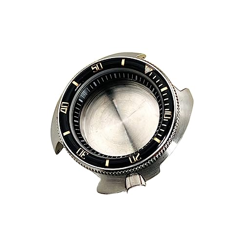SLAVIK Sea Turtle Abalone Ersatzgehäuse kompatibel mit NH35 NH36 Uhrwerk 6105 6309 Captain Willard Saphirglas Herren NH35 Uhrengehäuse (Color : CS05, Size : Sapphire glass) von SLAVIK