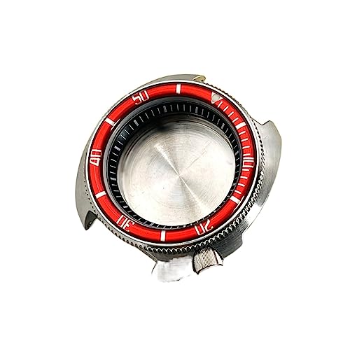 SLAVIK Sea Turtle Abalone Ersatzgehäuse kompatibel mit NH35 NH36 Uhrwerk 6105 6309 Captain Willard Saphirglas Herren NH35 Uhrengehäuse (Color : CS07, Size : Sapphire glass) von SLAVIK