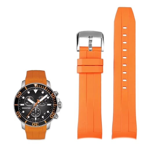 22mm Silikon Uhrenbänder für Tissot T120417 T120407 Quarz Zifferblatt Gummi -Sport Männer Watch Watchband wasserdicht 22mm Silikon Uhrenbänder für Tissot T120417 T120407 Quarz Zifferblatt Gummi -Sport Männer Watch Watchband wasserdicht von SLCHJX