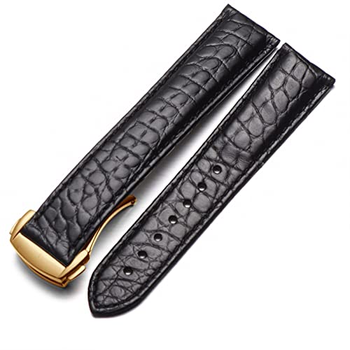 Crocodile Leder Uhrengurt Männer und Frauen Stil für Omega Seahorse Deville 18mm 19mm 20mm Original Uhrenband Crocodile Leder Uhrengurt Männer und Frauen Stil für Omega Seahorse Deville 18mm 19mm 20mm Original Uhrenband von SLCHJX