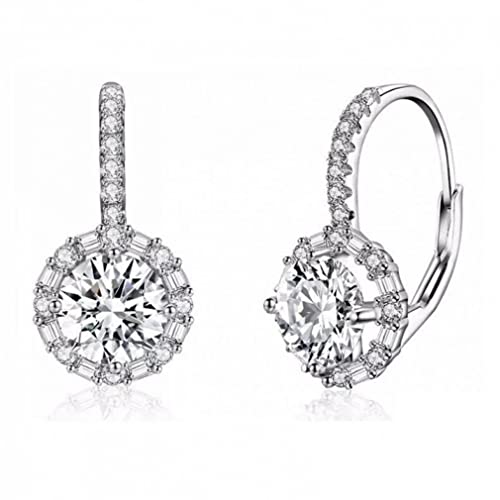 Hoop Ohrringe Kubikzirkon Frauenohrringe Schmuck Hochzeit Hochzeit von SLCHJX