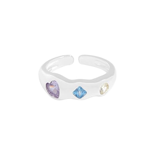 S925 Silberring süßer trendiger passender Zirkonring Frauen Trendy Ring Valentinstag Freizeit Urlaubsjubiläum Schmuck Schmuck S925 Silberring süßer trendiger passender Zirkonring Frauen Trendy Ring Valentinstag Freizeit Urlaubsjubiläum Schmuck Schmuck von SLCHJX