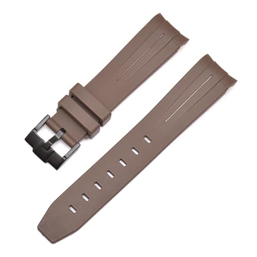 SLCHJX 20mm 22mm 21mm Gummi -Uhr -Band für Gurt Brand Watchband Männer Ersatzhandgelenk Accessoires von SLCHJX
