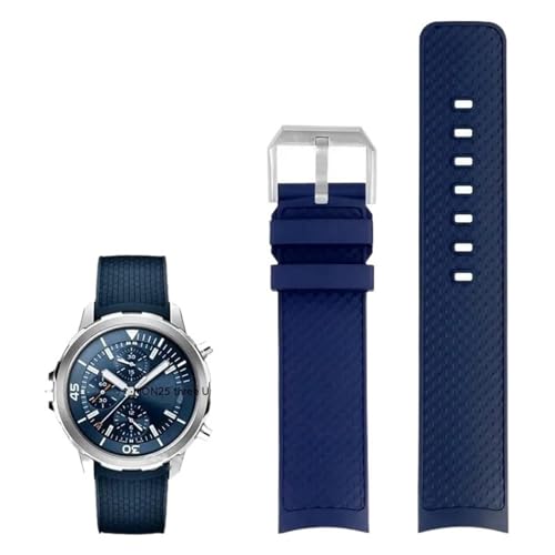 SLCHJX Fluororubber-Riemen für IWC Aquatimer Familie Darwins Abenteuer IW376803 IW379503 Uhr Band Schnellrelease 22mm Männer SLCHJX Fluororubber-Riemen für IWC Aquatimer Familie Darwins Abenteuer IW376803 IW379503 Uhr Band Schnellrelease 22mm Männer von SLCHJX