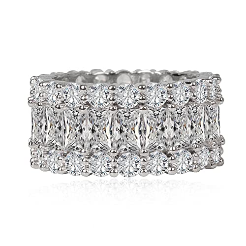 SLCHJX Gemstones Ring 925 Schmuck für Frauen aaa Zirkon Glanz für Liebhaber Hochzeitsverlobungsparty SLCHJX Gemstones Ring 925 Schmuck für Frauen aaa Zirkon Glanz für Liebhaber Hochzeitsverlobungsparty von SLCHJX