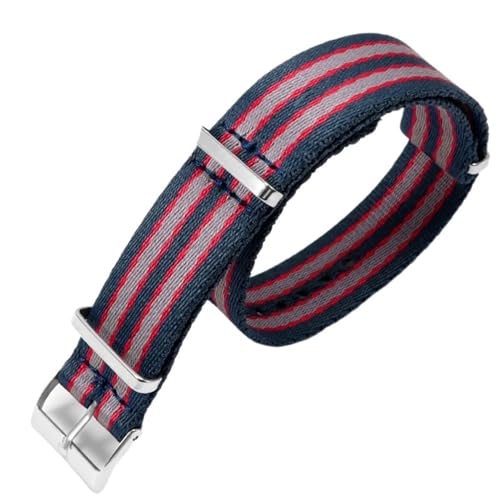 SLCHJX Hochdichte Nylon -Leinwand -Riemen 20mm für Omeganato -Band 304 Edelstahlschnalle -Männer Ersatz Armband Uhrzubehörzubehör SLCHJX Hochdichte Nylon -Leinwand -Riemen 20mm für Omeganato -Band 304 Edelstahlschnalle -Männer Ersatz Armband Uhrzubehörzubehör von SLCHJX