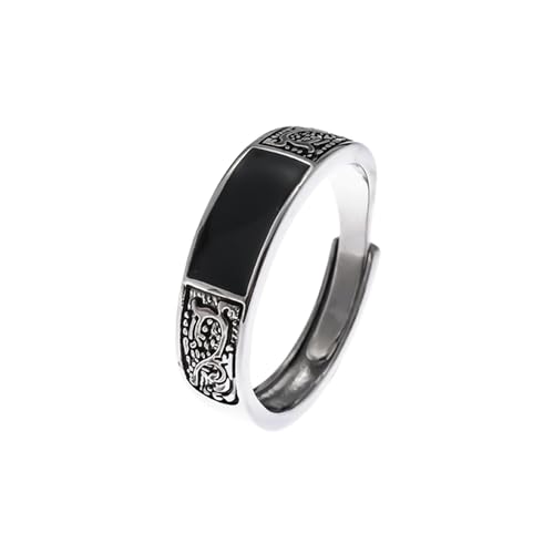 SLCHJX INS -Stil einstellbare Öffnung für Männer und Frauen Universal Ring Trendy Minimalistische Persönlichkeit Jubiläums Geburtstag Schmuck von SLCHJX