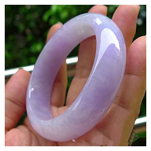 SLCHJX Jade Armband Emerald Armband handgeschnitzte Damen Freundin Geschenk Mutter (59-60 mm) von SLCHJX