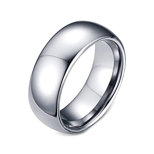 SLCHJX Knbob gravierte Wolframringe für Männer, Männer versprechen Ringe kundenspezifische düstere Farbe und hoch poliert SLCHJX Knbob gravierte Wolframringe für Männer, Männer versprechen Ringe kundenspezifische düstere Farbe und hoch poliert von SLCHJX