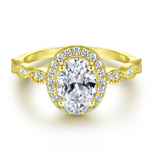 SLCHJX Retro S925 Silberring Frauen Ring mit Zirkonring Personalisiert Valentinstag Freizeit Urlaub Hip Hop Geburtstagsfeier Geschenk von SLCHJX