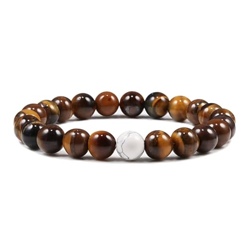 SLCHJX schwarzes Lava -Steinstein -Armband Paare Entfernung Onyx Perlen Armbänder für Frauen Männer Energie elastisches Handgelenk SLCHJX schwarzes Lava -Steinstein -Armband Paare Entfernung Onyx Perlen Armbänder für Frauen Männer Energie elastisches Handgelenk von SLCHJX