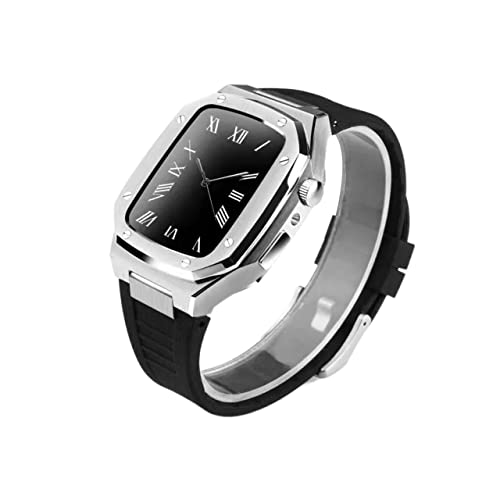 Watch Edelstahl Lünettenband Metall für Band 9 8 7 6 5 4 4 SE 3 2 Serie 44 mm 45 mm Uhr ersetzen das Upgrade Metall Gurt Modifikation Kit, 41MM, A Watch Edelstahl Lünettenband Metall für Band 9 8 7 6 5 4 4 SE 3 2 Serie 44 mm 45 mm Uhr ersetzen das Upgrade Metall Gurt Modifikation Kit, 41MM, A von SLCHJX