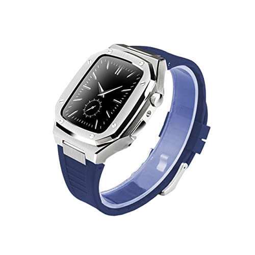 Watch Edelstahl Lünettenband Metall für Band 9 8 7 6 5 4 4 SE 3 2 Serie 44 mm 45 mm Uhr ersetzen das Upgrade Metall Gurt Modifikation Kit, 45MM, A Watch Edelstahl Lünettenband Metall für Band 9 8 7 6 5 4 4 SE 3 2 Serie 44 mm 45 mm Uhr ersetzen das Upgrade Metall Gurt Modifikation Kit, 45MM, A von SLCHJX