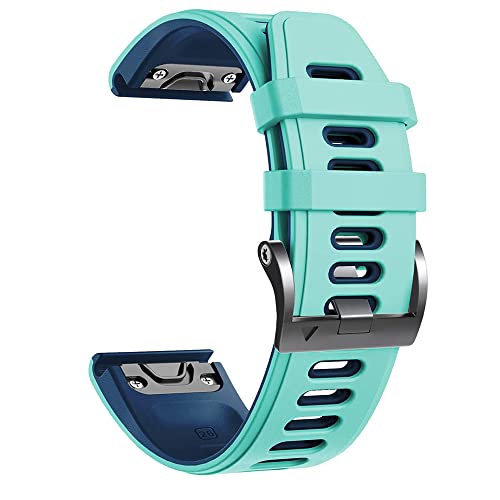 SLCHJXS 26 - 22 mm Band für Fenix 7 7X 5 5X Plus 6 6X Pro 3 3HR Fenix7 Silikon Schnellspanner Uhr Strap Easyfit Armband SLCHJXS 26 - 22 mm Band für Fenix 7 7X 5 5X Plus 6 6X Pro 3 3HR Fenix7 Silikon Schnellspanner Uhr Strap Easyfit Armband von SLCHJXS