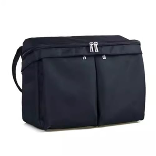 Aufbewahrungstasche für Kinderwagen Kinderwagen-Organizer, Baby-Aufbewahrungstasche, Kinderwagen-Zubehör (Color : Black, Size : 16x36x24cm) von SLEDEZ