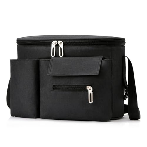 Aufbewahrungstasche für Kinderwagen Multifunktionale Kinderwagen-Hängetasche, Kinderwagen-Hängetasche, Aufbewahrungstasche (Color : Black, Size : 20x15x30cm) von SLEDEZ