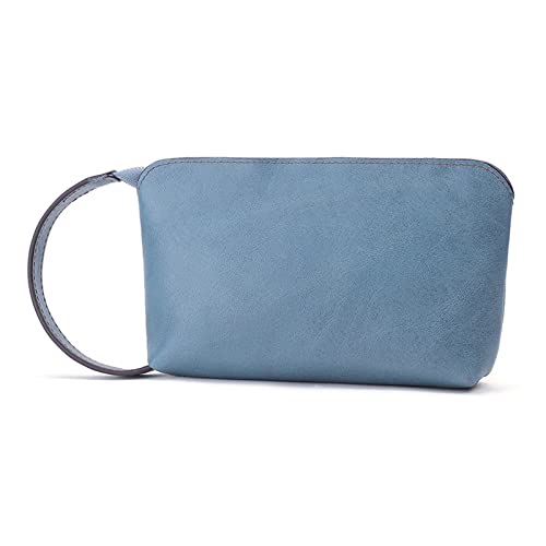 Clutch-Taschen für Damen Münz-Organizer-Clutch for Damen (Color : Blue, Size : 17x10x4cm) von SLEDEZ