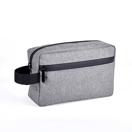 Damen-Kosmetiktasche mit großem Fassungsvermögen Multifunktionale Reise-Make-up-Kulturtasche (Color : Light Grey, Size : 22x15x8cm) von SLEDEZ