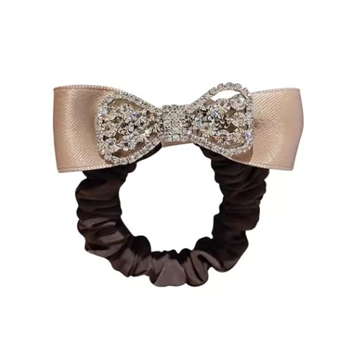Haargummis für Damen Haarseil mit Strass-Schleife for Damen von SLEDEZ