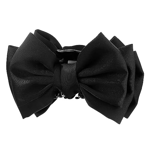 Haarspangen Damen Reversible Haarspangen mit Schleife for Damen(Black) von SLEDEZ