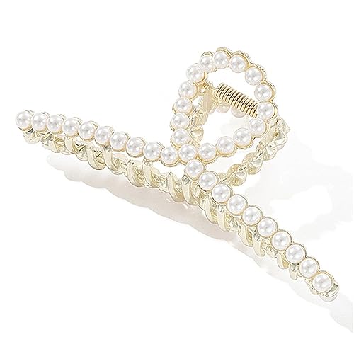 Haarspangen Damen Weiblicher Haifisch-Griffclip-Haargriff-Metallkopfschmuck von SLEDEZ