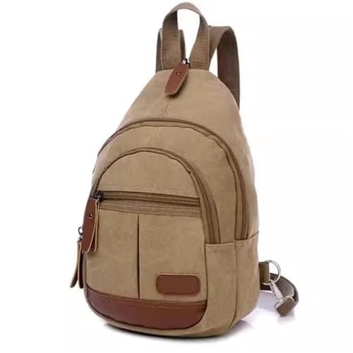 Lässige Brusttaschen Herren Canvas Brusttasche Umhängetasche Diagonal Cross Bag(Color 1) von SLEDEZ