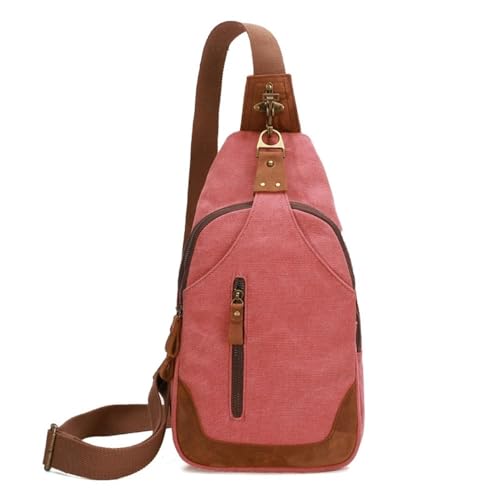 Lässige Brusttaschen Tragbare Umhängetasche aus Segeltuch for Herren und Damen, lässige Brustrucksäcke for den Außenbereich(Color 3) von SLEDEZ