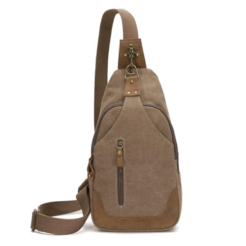 Lässige Brusttaschen Tragbare Umhängetasche aus Segeltuch for Herren und Damen, lässige Brustrucksäcke for den Außenbereich(Color 5) von SLEDEZ