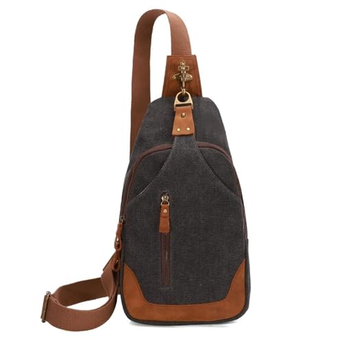 Lässige Brusttaschen Tragbare Umhängetasche aus Segeltuch for Herren und Damen, lässige Brustrucksäcke for den Außenbereich(Color 7) von SLEDEZ