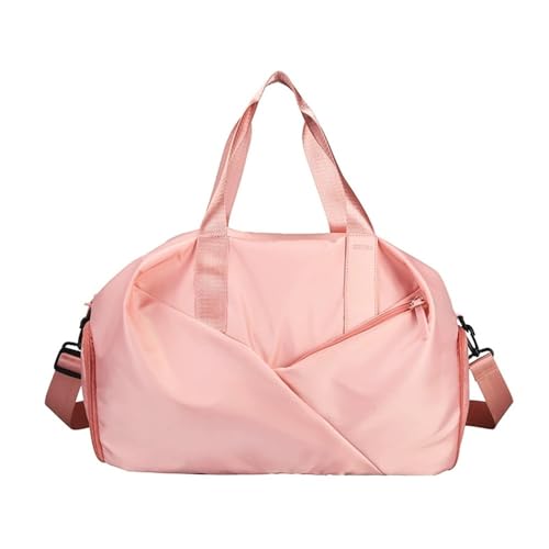 Reisetasche für Damen Männliche Kurzstrecken-Handtasche Reisetasche Weibliche Multifunktionale Outdoor-Freizeit-Sport-Sporttasche(Pink) von SLEDEZ