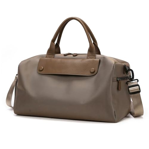 Reisetasche für Damen Weibliche Große Kapazität Geschäftsreise Reise Gepäck Tasche Handheld Kurzreise Tasche(Brown) von SLEDEZ