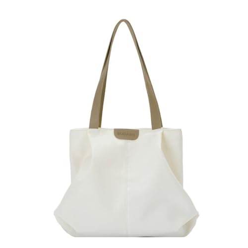 SLEDEZ Canvas Damen Handtasche Damen Große Kapazität Einfache Freizeit Hundert Handheld Canvas Umhängetasche(Colour 3) von SLEDEZ