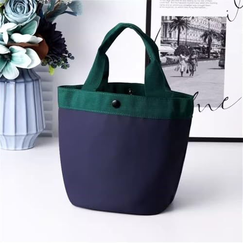 SLEDEZ Canvas Damen Handtasche Personalisierte tragbare einfache Handtasche Pendler-Stofftaschen(Colour 2) von SLEDEZ