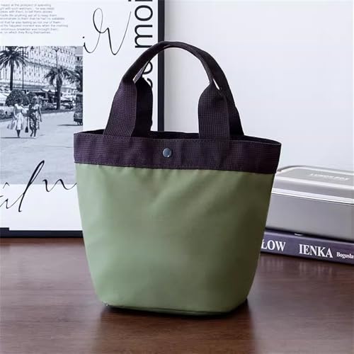 SLEDEZ Canvas Damen Handtasche Personalisierte tragbare einfache Handtasche Pendler-Stofftaschen(Colour 4) von SLEDEZ