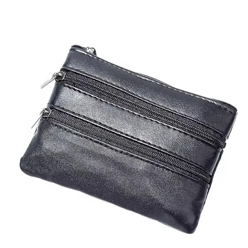SLEDEZ Tragbares Münzgeldbörse für Herren Herren Mini Münzbörse Einfache Leder Kurze Geldbörse Münzbörse(Style 2) von SLEDEZ