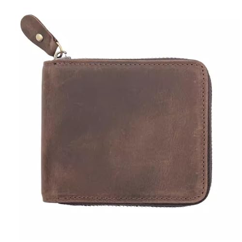 SLEDEZ Tragbares Münzgeldbörse für Herren Multifunktionale Retro-Geldbörse for Herren(Colour 3) von SLEDEZ