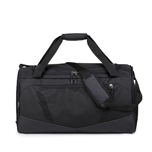 Sporttasche Multifunktionale Outdoor-Handtaschen-Sporttasche mit großem Fassungsvermögen for Herren und Damen (Color : Black, Size : 60x28x30cm) von SLEDEZ