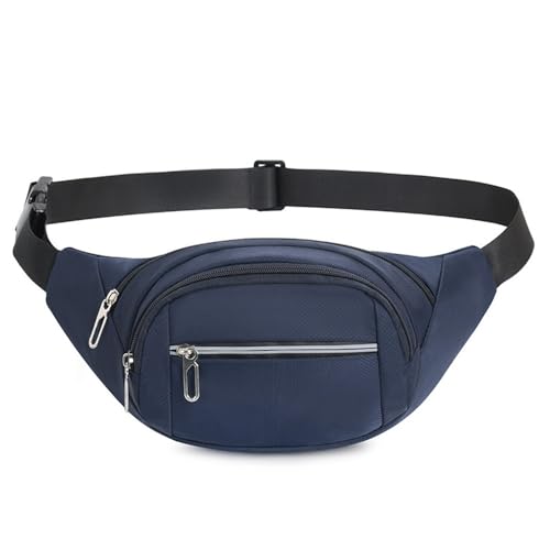 Taillengürteltasche Herren Leichte Multi-Taillentasche for Herren, 13 x 34 x 5 cm (Color : Blue, Size : 13x34x5cm) von SLEDEZ