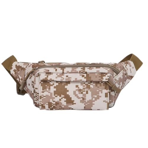 Taillengürteltasche Herren Outdoor-Hüfttasche Herren-Hüfttasche (Color : Colour 4, Size : 6x20x12cm) von SLEDEZ