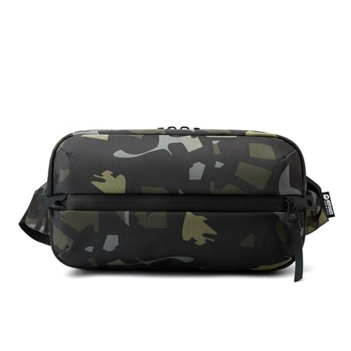 Taillengürteltasche Herren Outdoor-Sport-Hüfttasche aus Nylongewebe for Herren (Color : Colour 1, Size : 28x6x15cm) von SLEDEZ