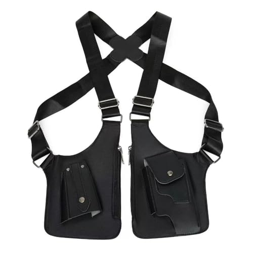 Unterarm-Umhängetasche Herren Retro Hosenträger Unterarmtasche Multifunktionale Umhängetasche von SLEDEZ