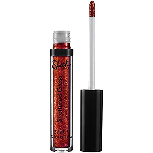 Sleek MakeUP Shattered Glass Lip Gloss Blood Stone 3 ml von SLEEK