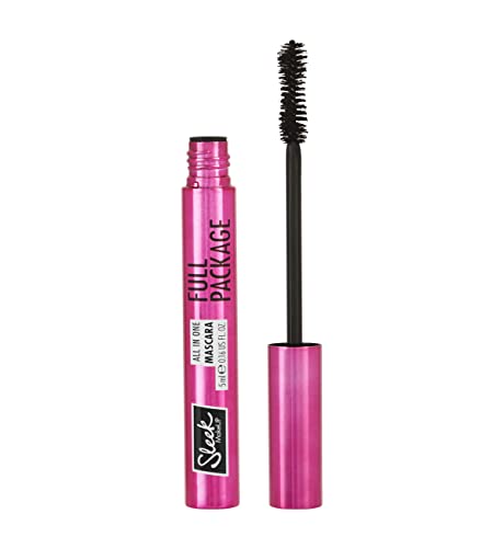 Sleek MakeUP Vollpaket All In One Mascara, Amplified, Dramatic Lash Effect, Vegan Friendly, Black, 5ml von SLEEK
