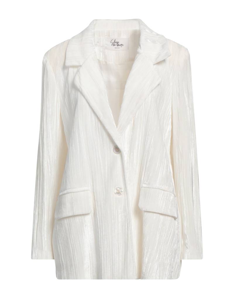 SLEEP NO MORE Blazer Damen Weiß von SLEEP NO MORE