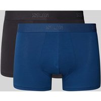 SLG Trunks mit elastischem Logo-Bund im 2er-Pack in Anthrazit, Größe S SLG Trunks mit elastischem Logo-Bund im 2er-Pack in Anthrazit, Größe S von SLG